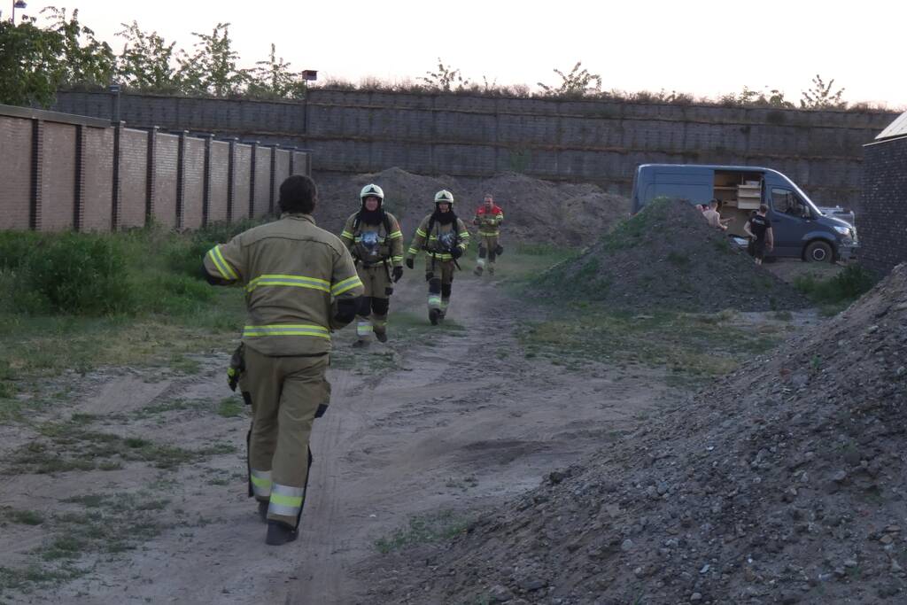 Buitenbrand blijkt kampvuur