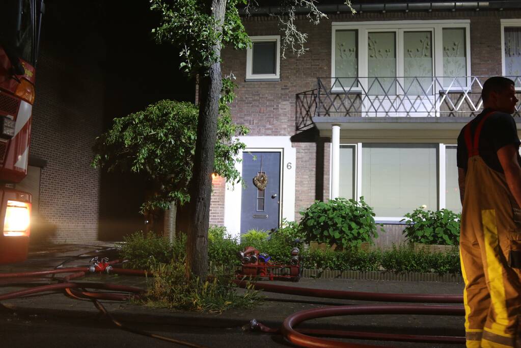 Flinke brand in woning