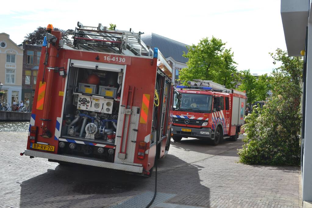 Uitslaande brand in bovenwoning