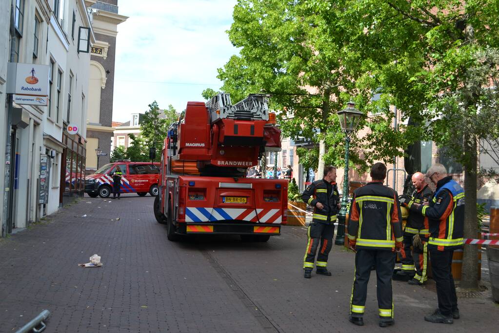 Uitslaande brand in bovenwoning
