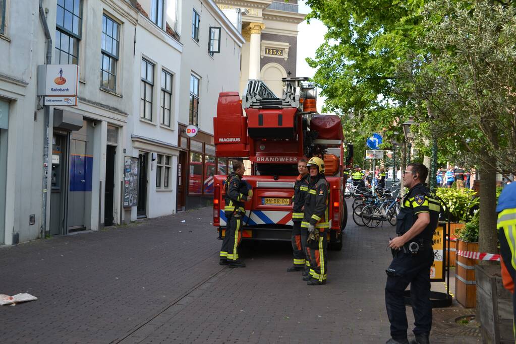 Uitslaande brand in bovenwoning