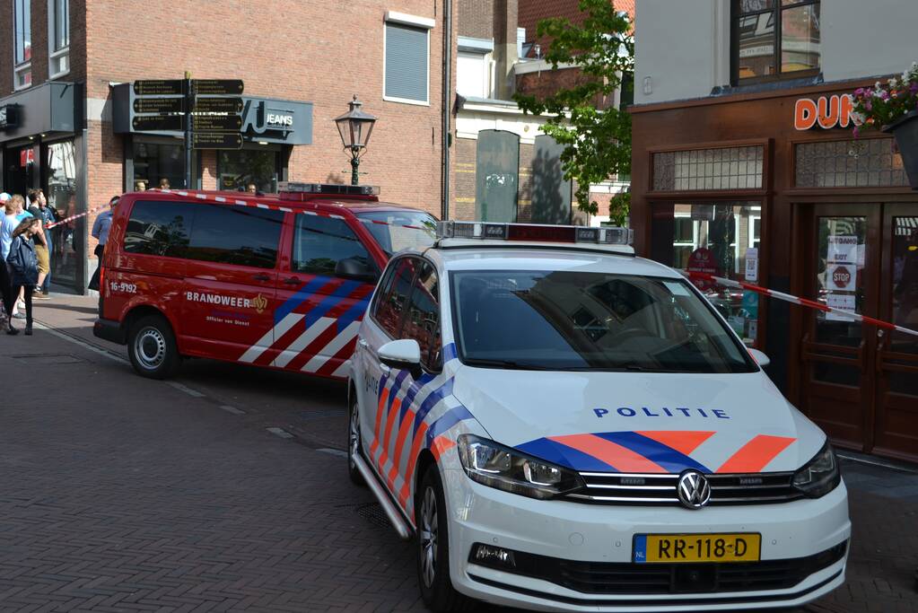 Uitslaande brand in bovenwoning