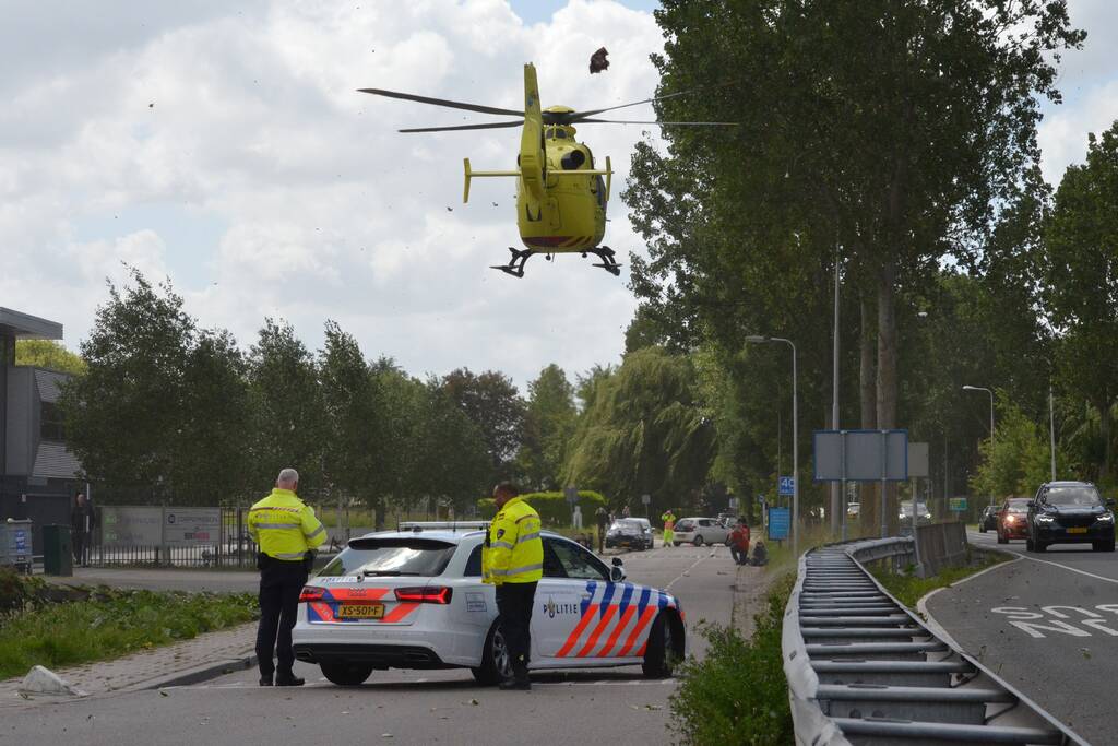 Jongetje (8) gewond na ongeval met brommer