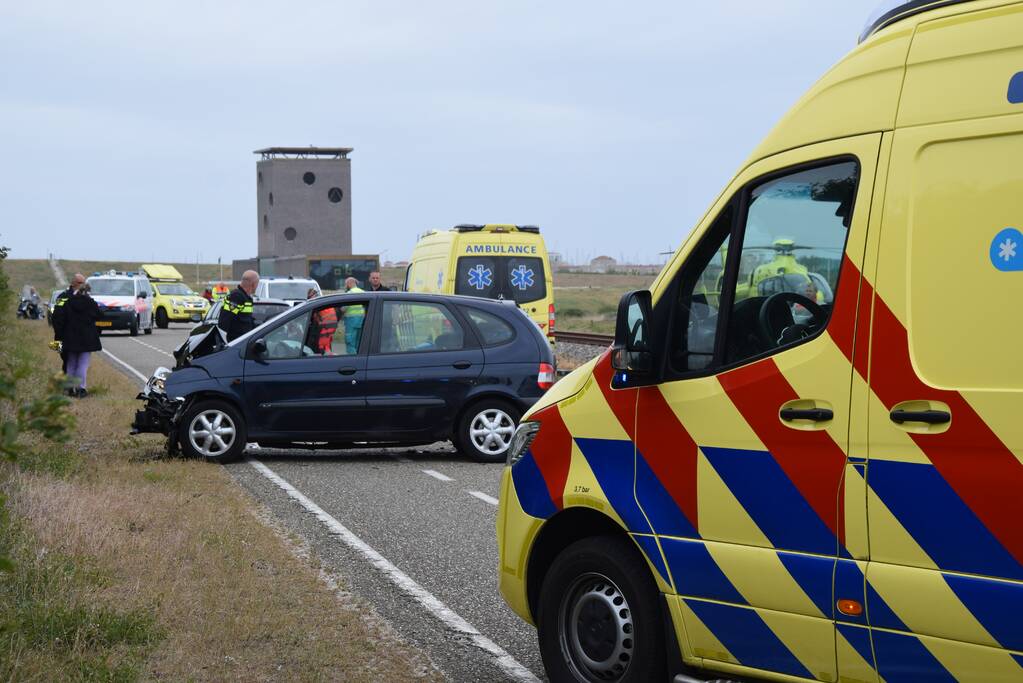 Meerdere gewonde bij ernstig ongeval