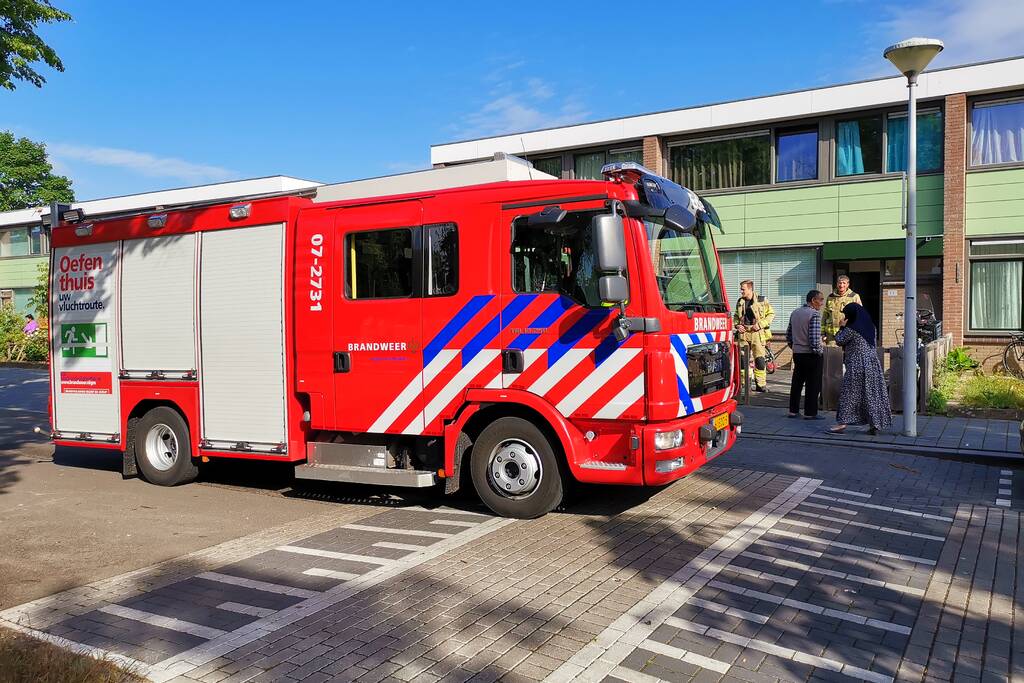 Woning geventileerd na verbrand broodje in broodrooster