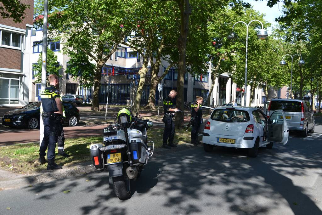 Veel schade door kop-staart botsing