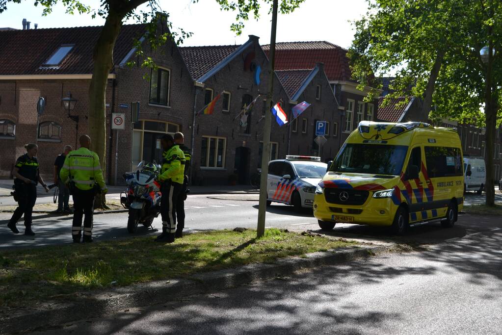 Veel schade door kop-staart botsing