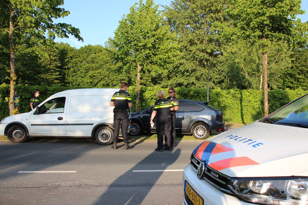 Gewonden bij aanrijding met drie auto's
