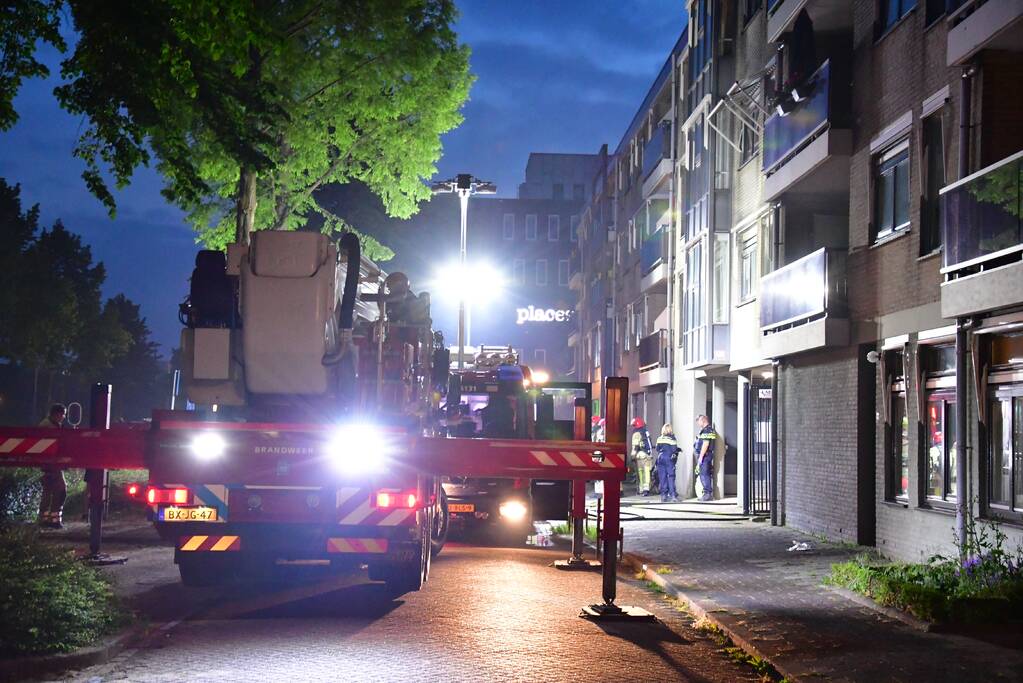 Verpleeghuis Coloriet de Hoven ontruimd door grote brand