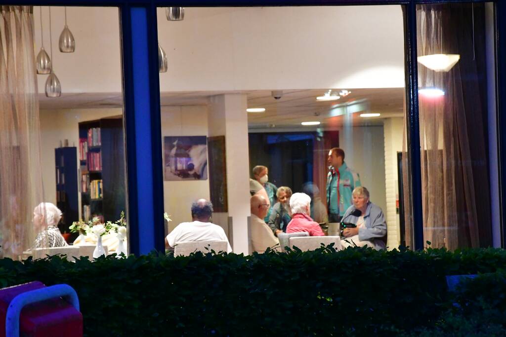 Verpleeghuis Coloriet de Hoven ontruimd door grote brand