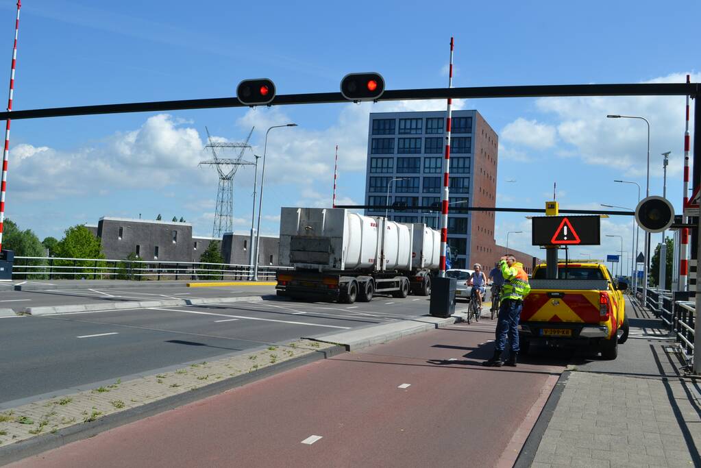 Zijlbrug opnieuw in storing