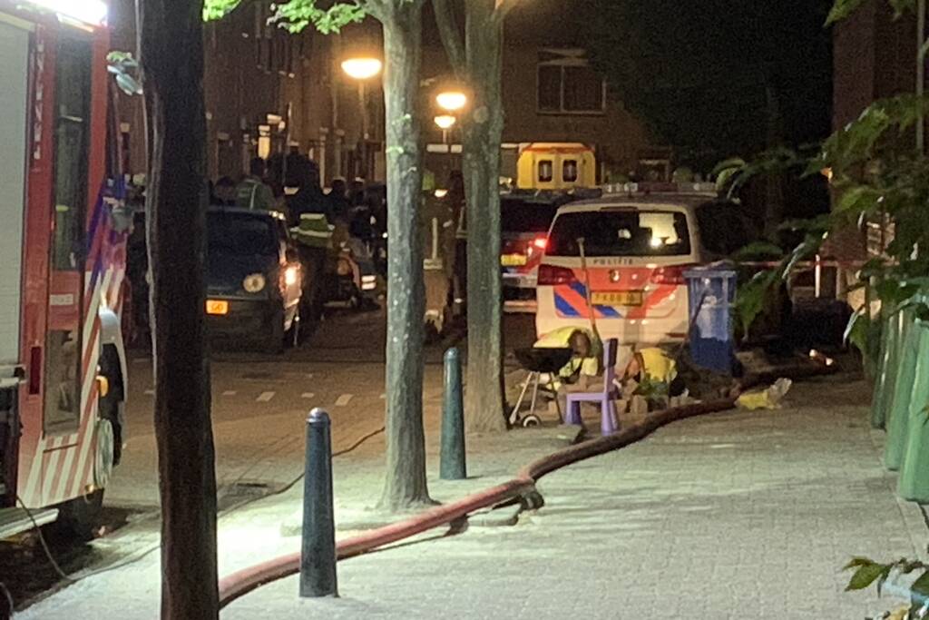 Persoon dreigt woning op te blazen