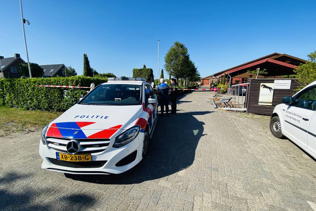 In werking zijnde drugslab aangetroffen