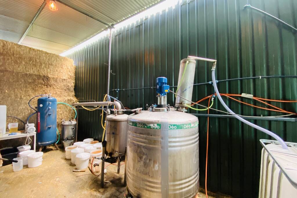 In werking zijnde drugslab aangetroffen