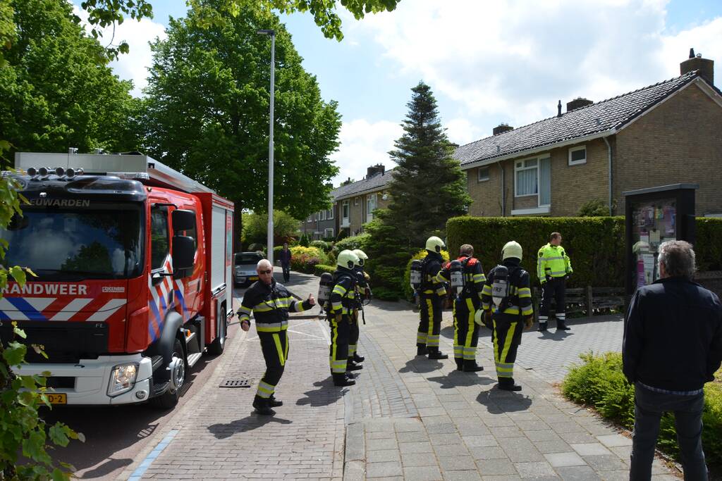 Flinke rookontwikkeling bij uitslaande schuurbrand