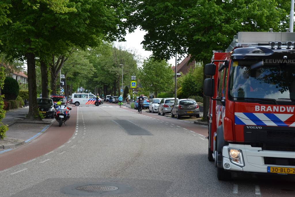 Flinke rookontwikkeling bij uitslaande schuurbrand