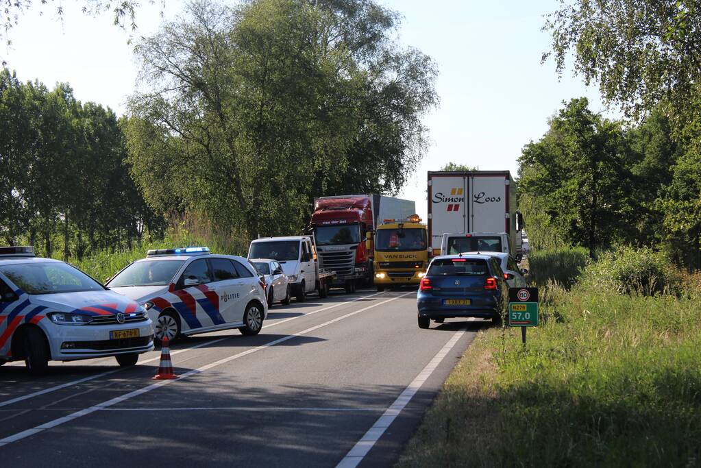 Derde kop-staart botsing binnen één uur tijd