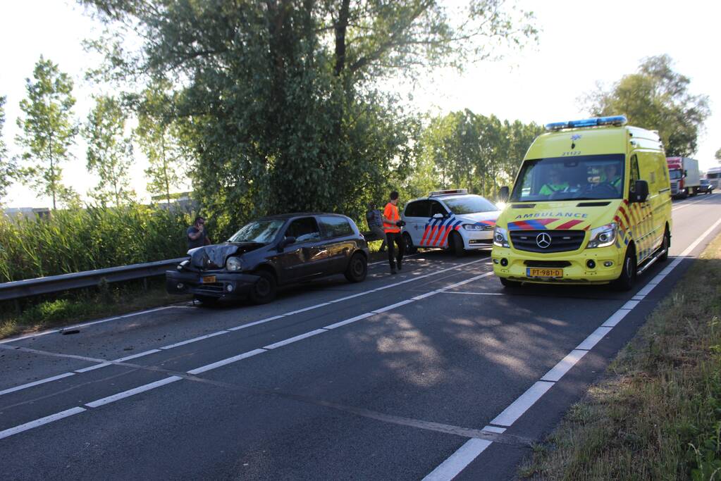 Derde kop-staart botsing binnen één uur tijd