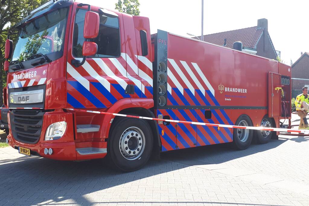 Veel rook bij brand in meerdere schuren