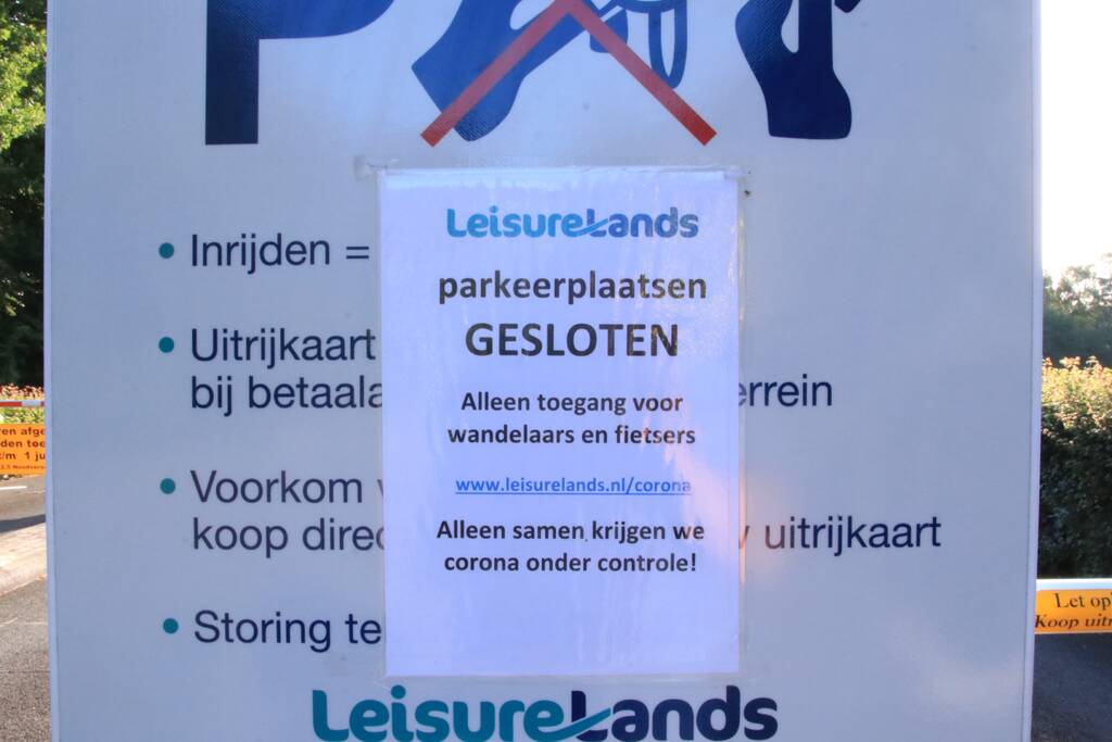 Recreatiegebied Zeumeren afgesloten