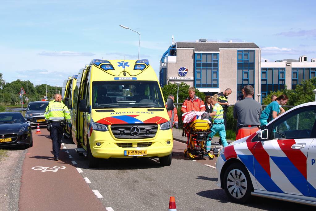 Motorrijder zwaargewond na ongeval