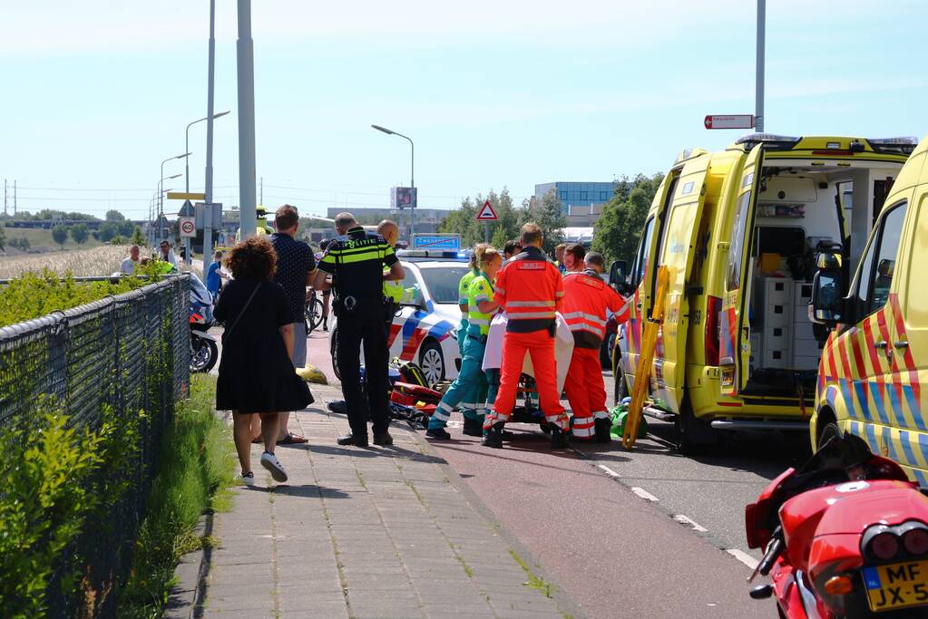 Motorrijder zwaargewond na ongeval