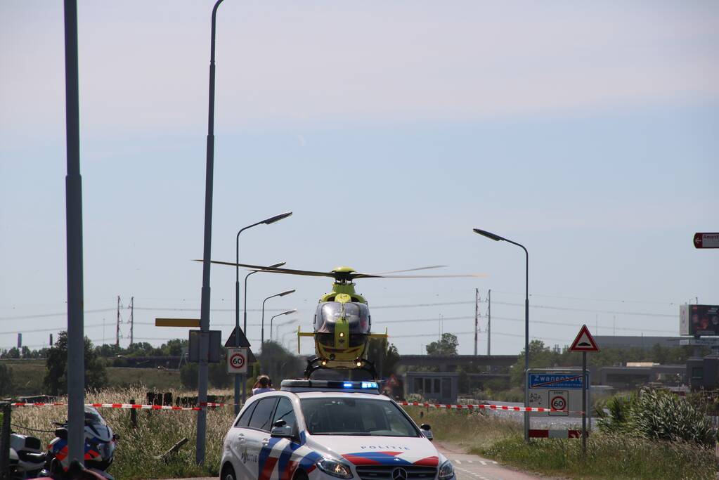 Motorrijder zwaargewond na ongeval