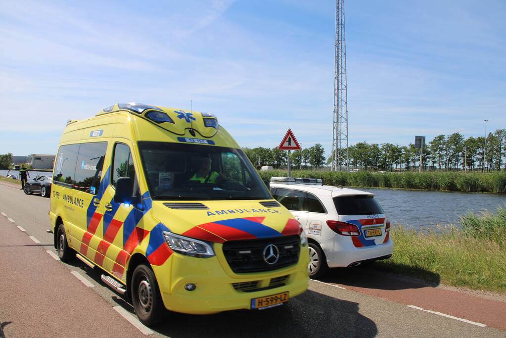 Motorrijder zwaargewond na ongeval