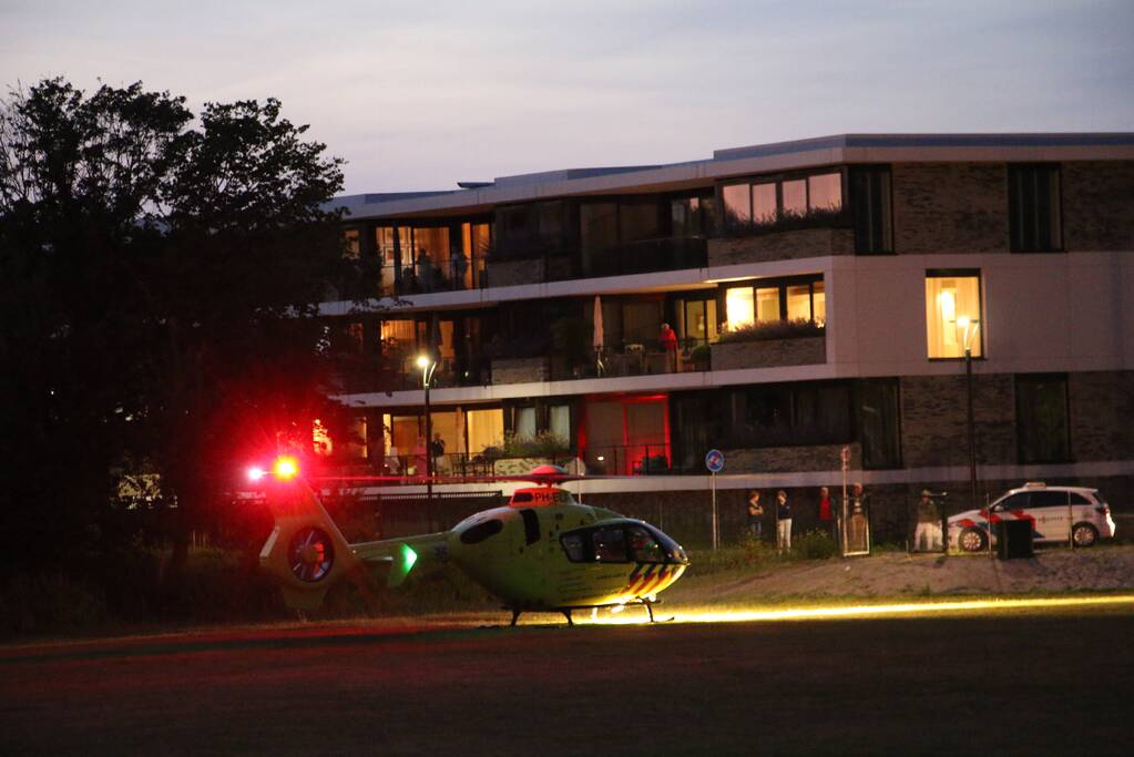 Scooterrijder ernstig gewond na val