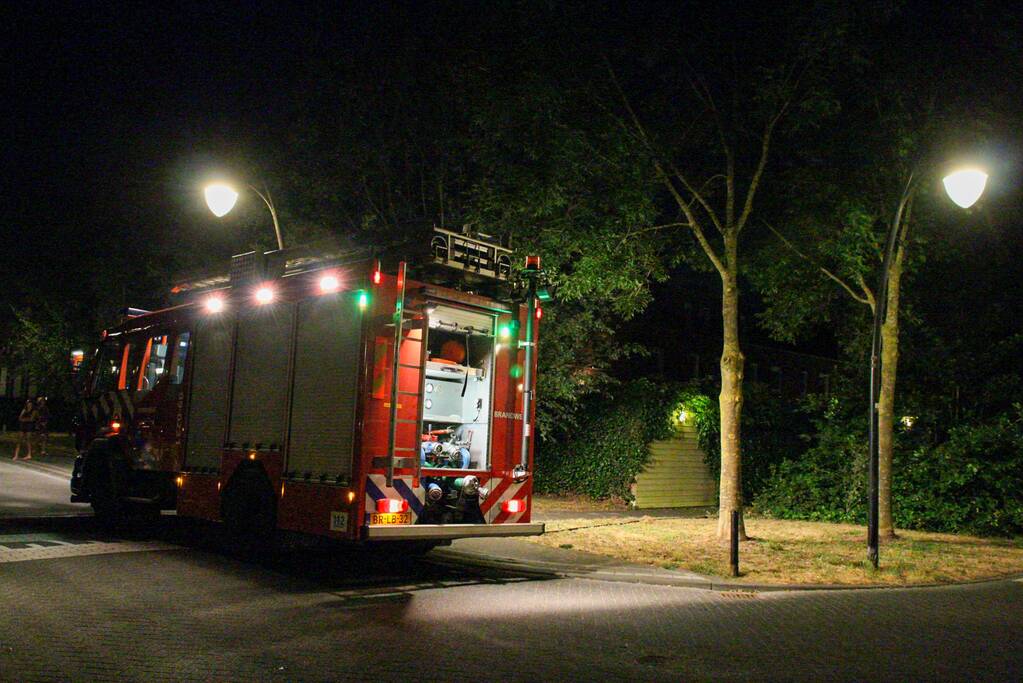 Schuur verwoest door brand
