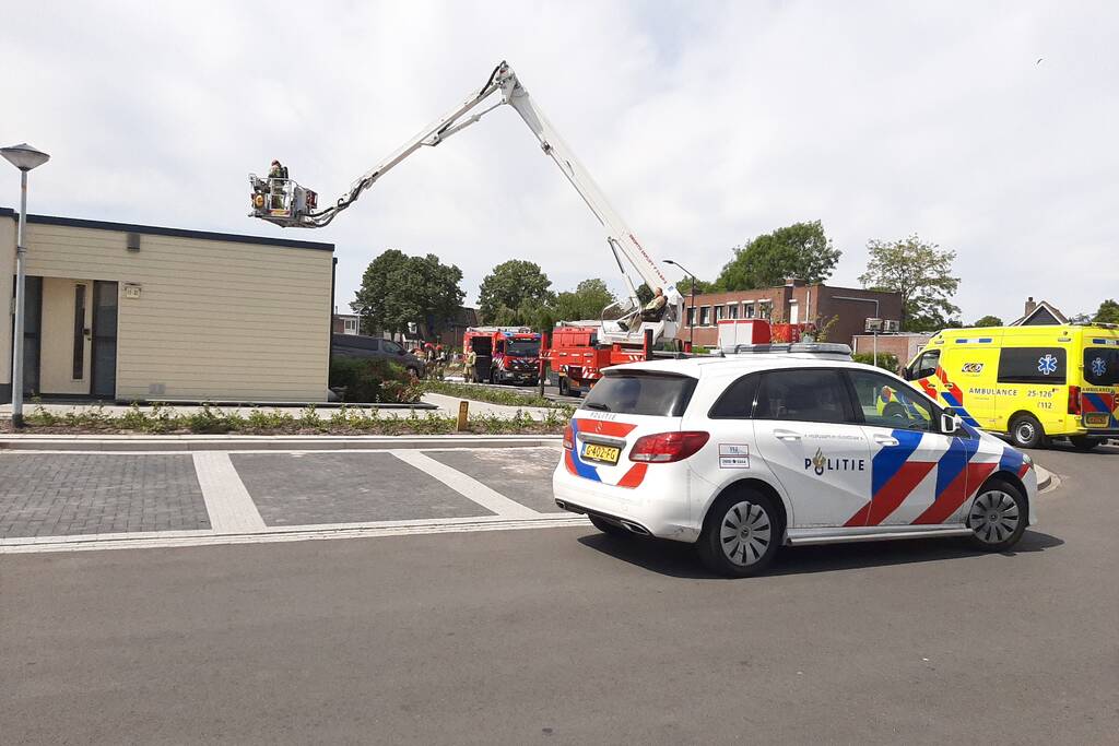 Brand in afzuiginstalatie