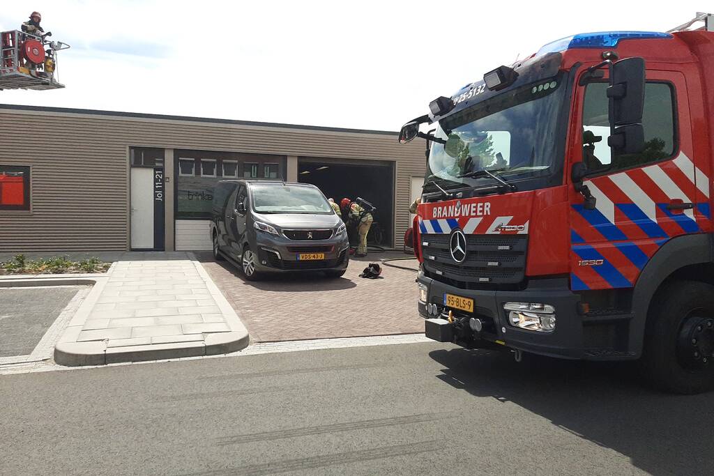 Brand in afzuiginstalatie