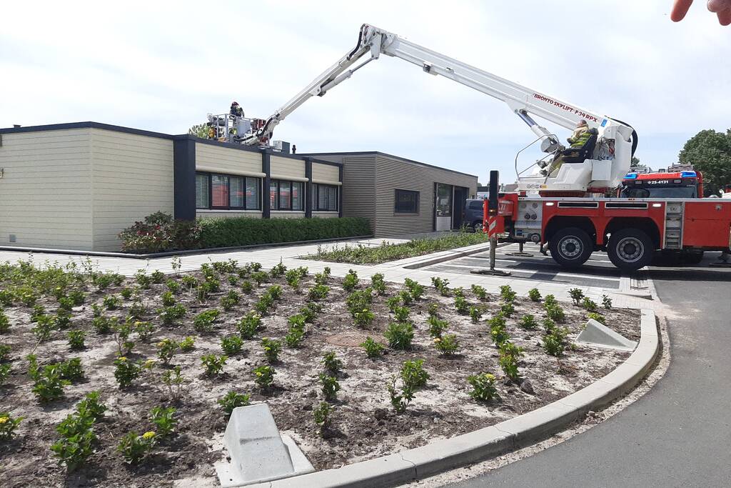 Brand in afzuiginstalatie