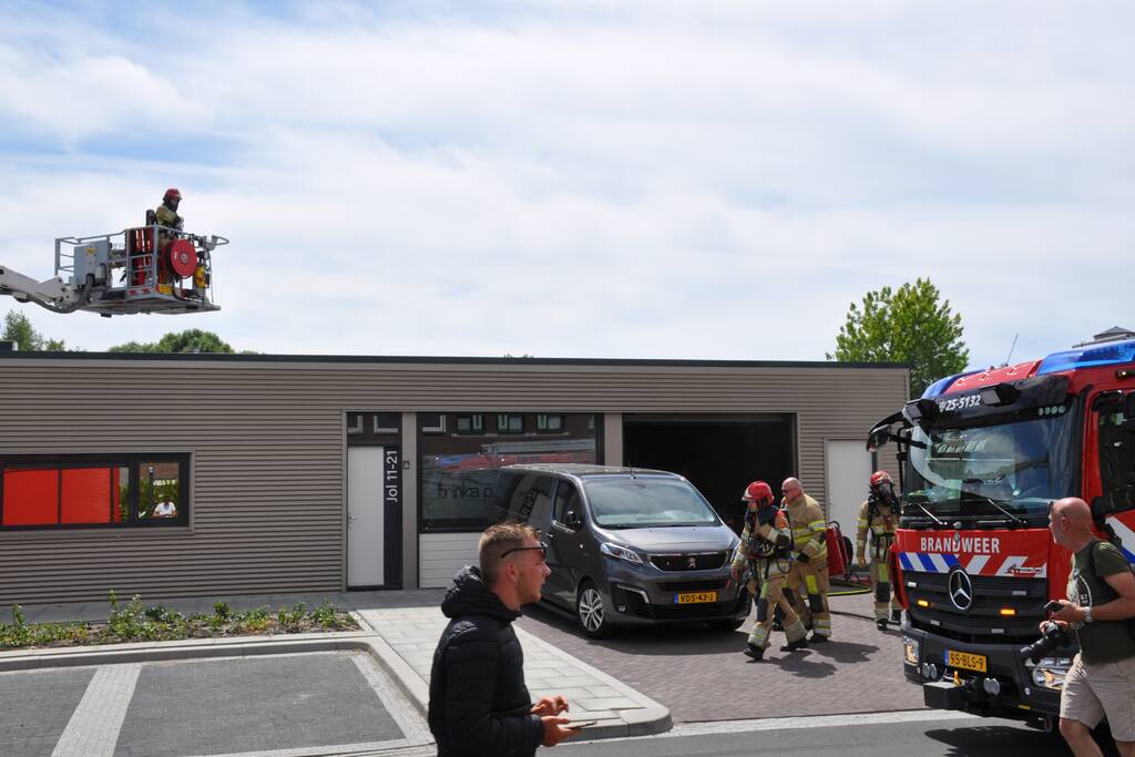 Brand in afzuiginstalatie