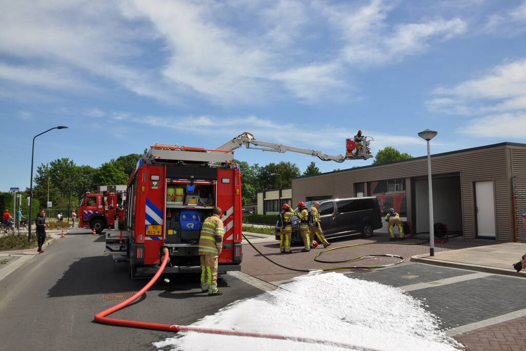Brand in afzuiginstalatie
