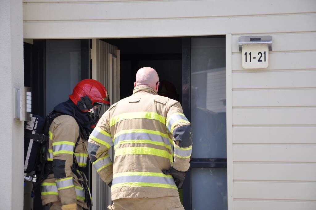 Brand in afzuiginstalatie