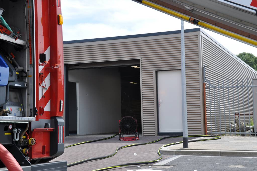 Brand in afzuiginstalatie