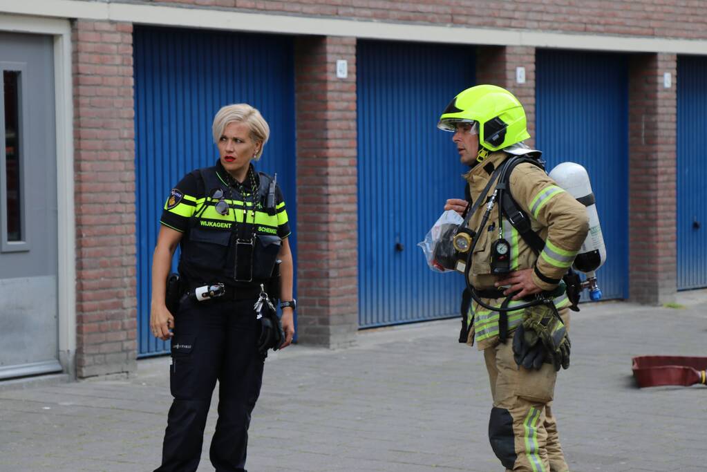 Stopcontact vliegt in brand op twaalfde verdieping