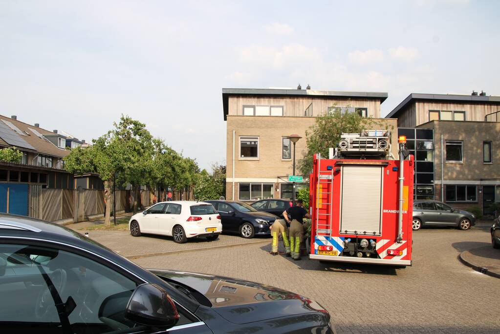 Brand in keuken snel onder controle