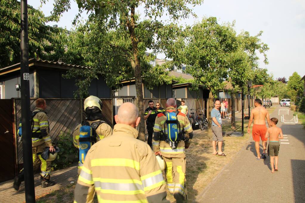 Brand in keuken snel onder controle
