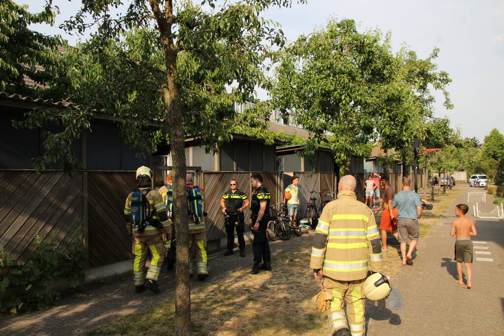 Brand in keuken snel onder controle