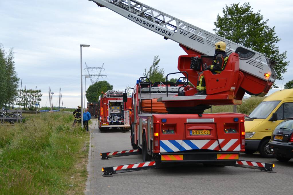 Veel rook bij brand in studentencomplex