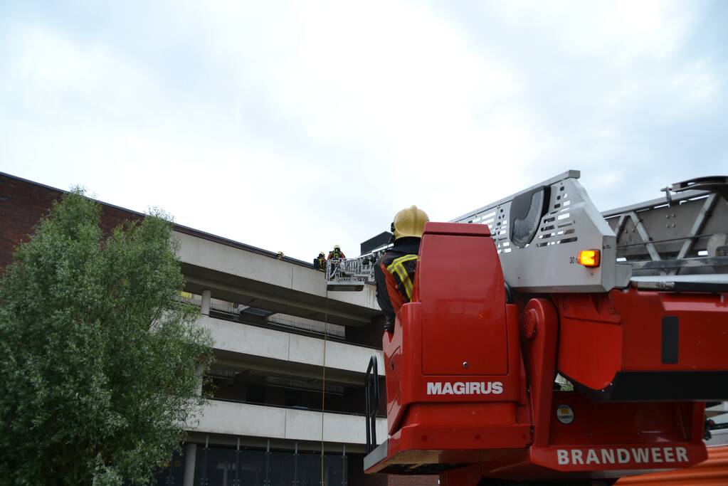 Veel rook bij brand in studentencomplex