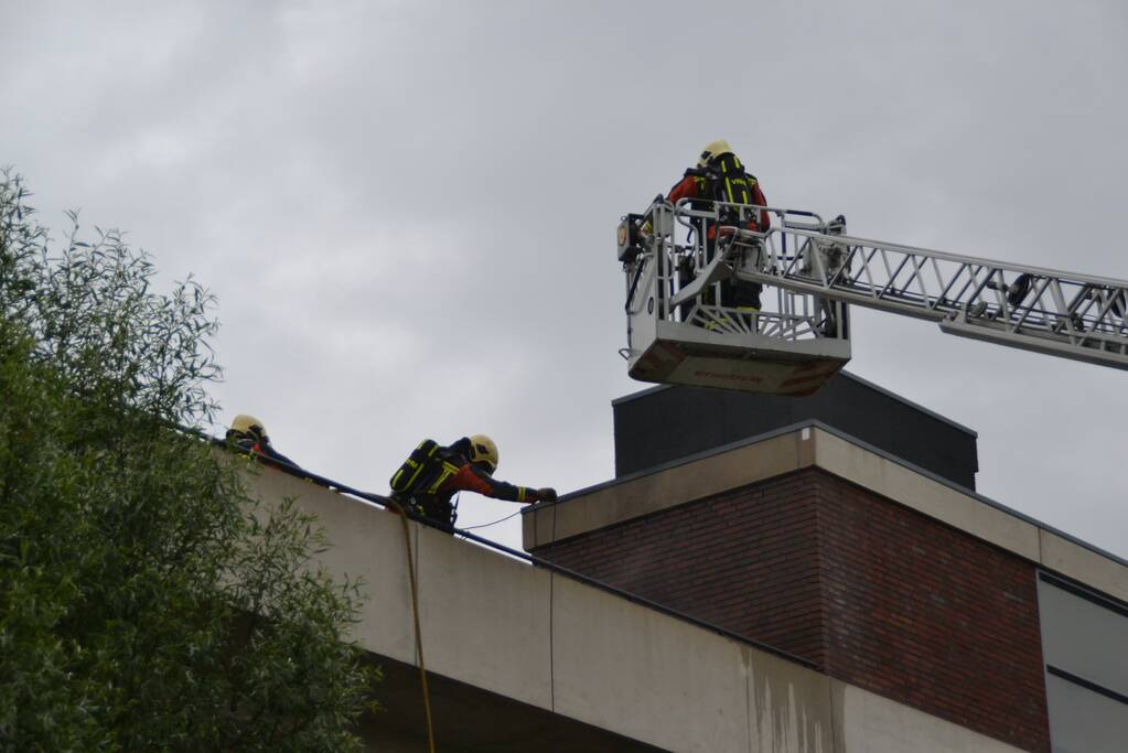 Veel rook bij brand in studentencomplex