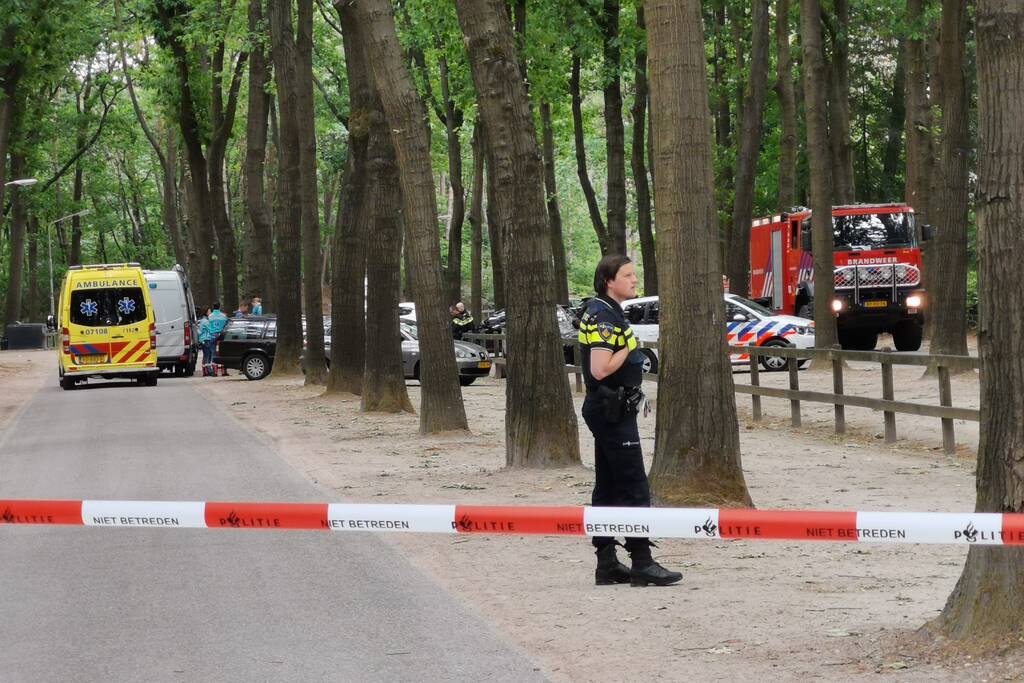 Arrestatieteam doet inval op Droompark De Zanding