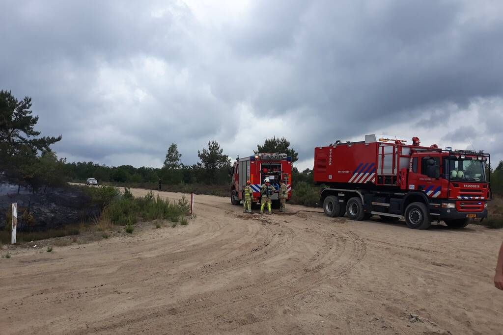 Opnieuw brand op militair oefenterrein Leusderheide