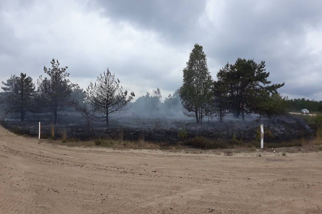 Opnieuw brand op militair oefenterrein Leusderheide