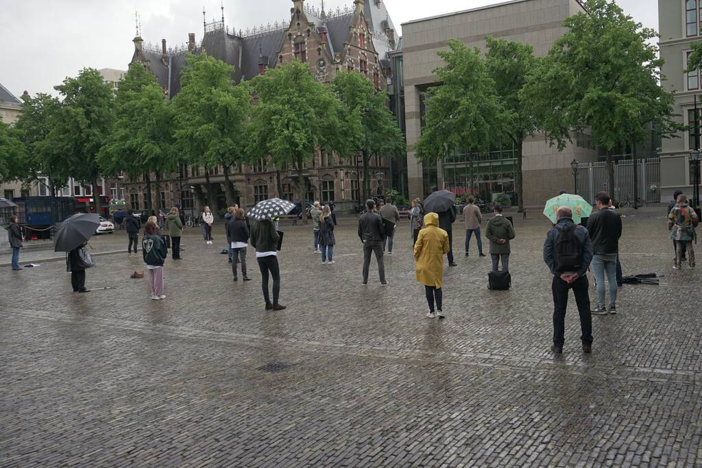 BN'ers protesteren tegen kabinetsbesluit