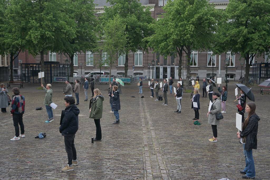 BN'ers protesteren tegen kabinetsbesluit