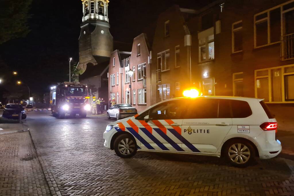 Brand in woning snel geblust